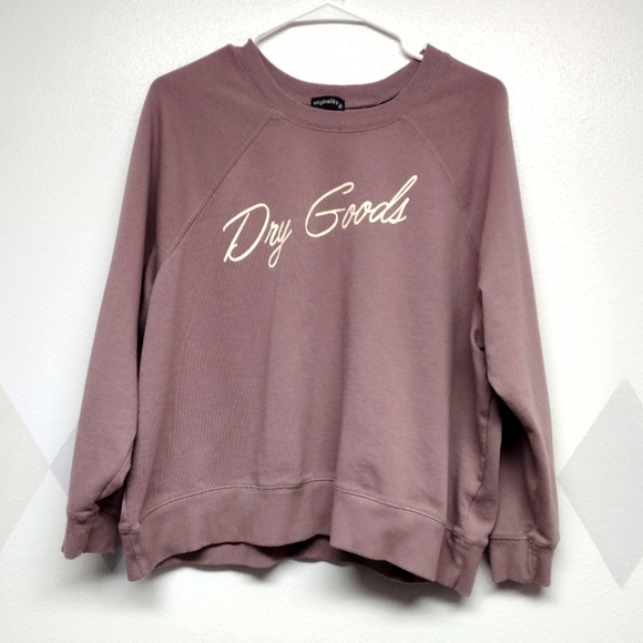 Originality Dry Goods long sleeve pullover sweatshirt size M - Picture 1 of 9